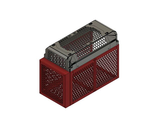 BeamCase Outside Panels Honeycomb