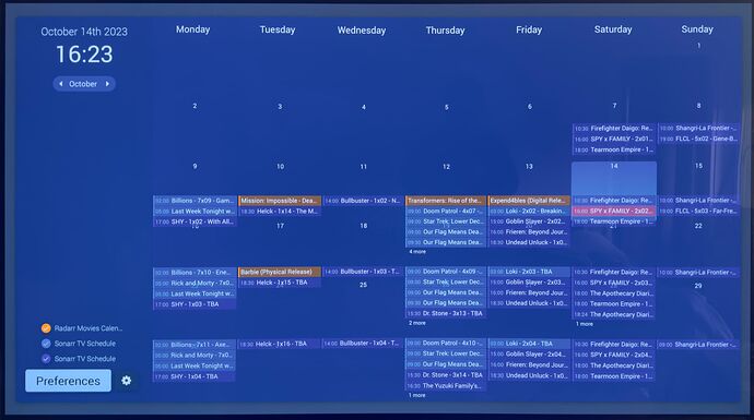Calendar