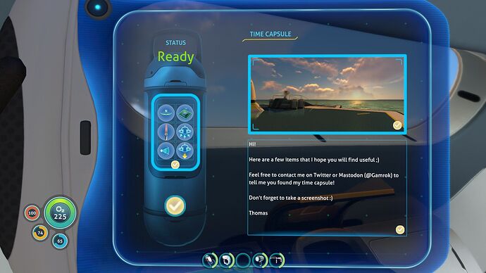 subnautica time capsule